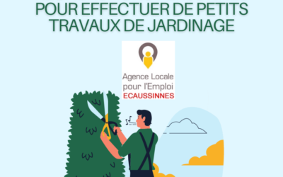 L’ALE d’Ecaussinnes recherche des personnes pour effectuer de petits travaux de jardinage